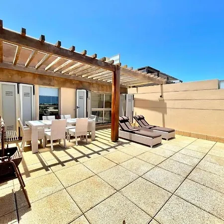 Apartamento 1 En Playa Con Freewifi, Terraza Con Vistas A Oceano * Cotillo